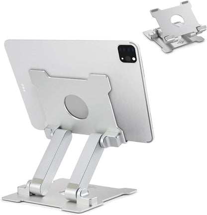 KABCON Quality Tablet Stand, Adjustable Foldable Eye-Level Aluminum Solid Up to by KABCON