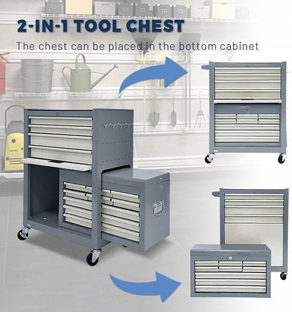 13-Drawer Rolling Tool Chest - Image 6