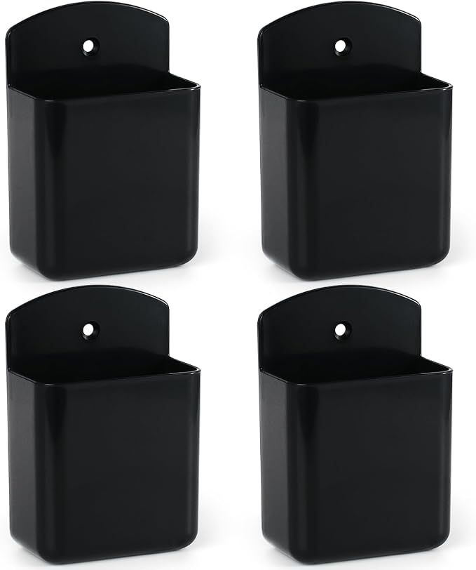 4 Pcs Remote Control Holder Wall Mount, TV Controller Holder, Self Adhesive by BuyNow