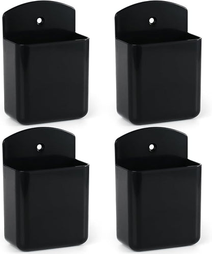 4 Pcs Remote Control Holder Wall Mount, TV Controller Holder, Self Adhesive by BuyNow