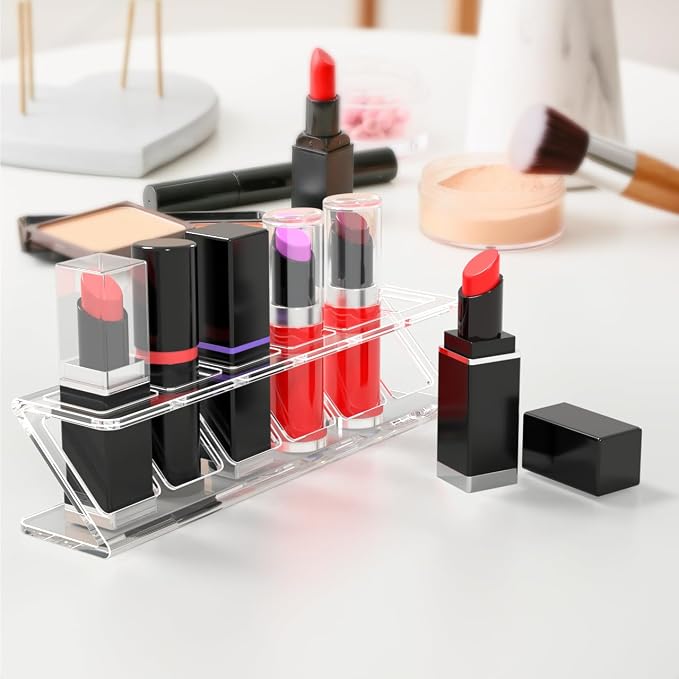 Marketing Holders 2 Pack Clear Acrylic Lip Balm Holder Freestanding Display - Image 7