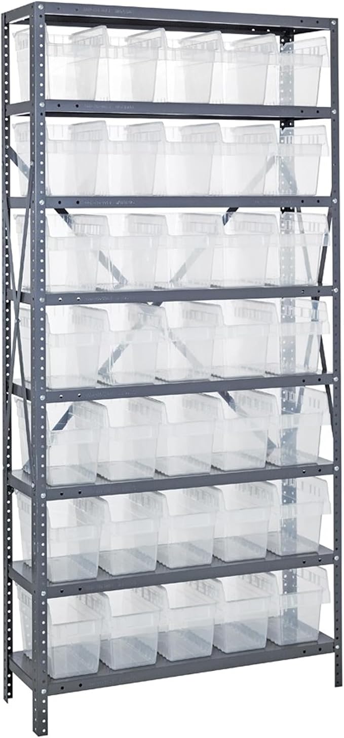 Quantum 1875-SB804CL Heavy Duty Shelving Unit by QuantumStorageSystems