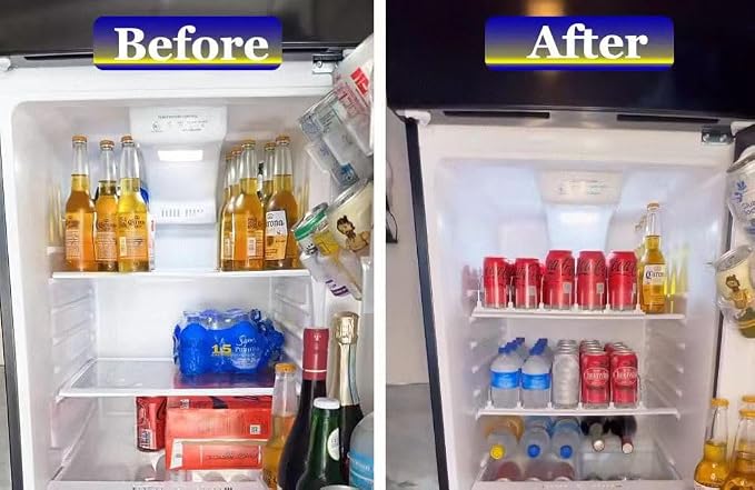 AMLLLC Drink Dispenser for Fridge, Automatic Pusher Glide Soda Can Dispenser - Image 4