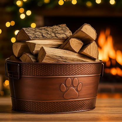 BREKX 25-Quart Tub for Firewood Storage Rack Log Holder - Image 2