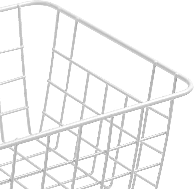 11" Upright Freezer Storage Baskets, Bathroom Organizing - Image 7