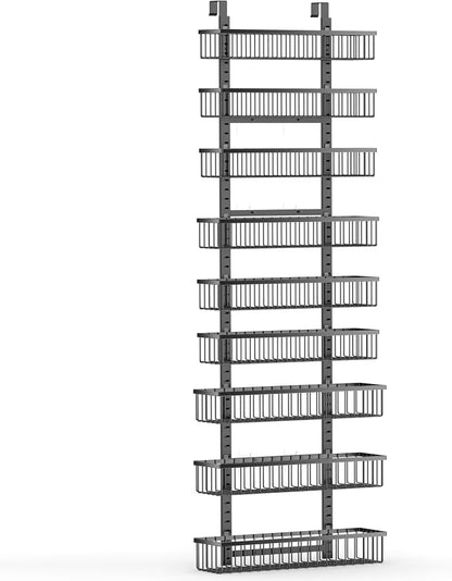 Moforoco 9-Tier Over The Door Pantry Organizer, Pantry Organization and Storage - Image 7