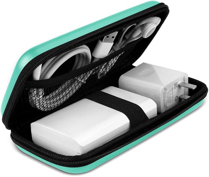 iMangoo Travel Essential Electronics Organizer Pouch Charger Case, Shockproof by iMangoo