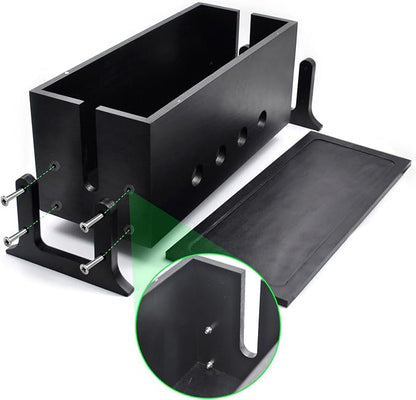 Large Cable Management Box, Wood Cord Hider Box & Organizer - Image 2