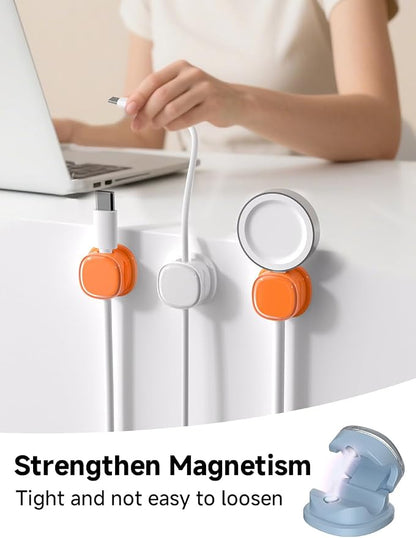 Magnetic Cable Clips, Adjustable Cord Holder Management, Adhesive Wire Keeper - Image 2