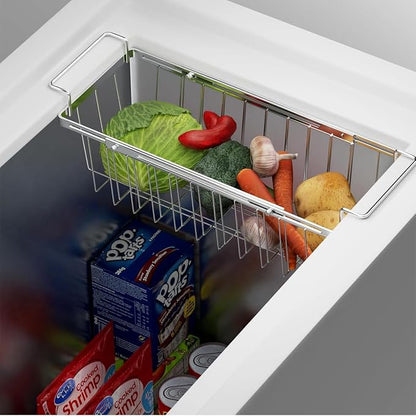 Orgneas Freezer Baskets for Chest Freezer, Capacity Expandable Deep Freezer - Image 3