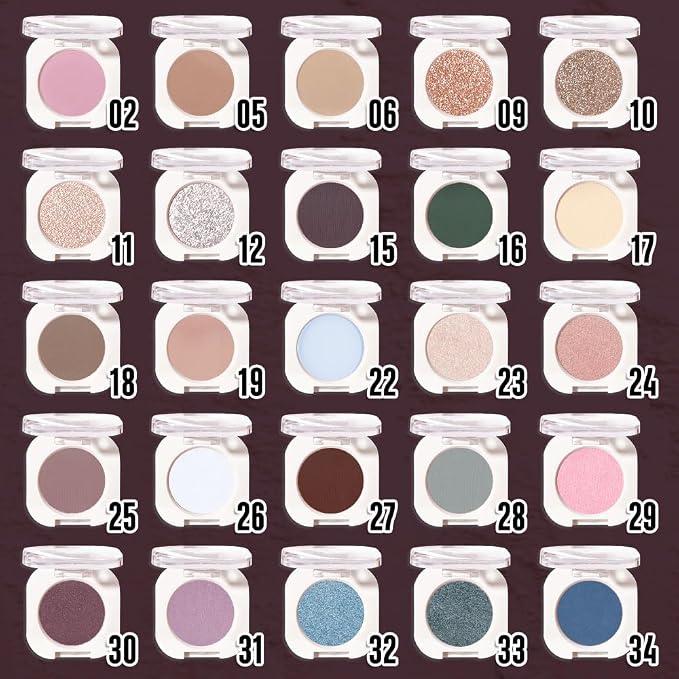 Dark Plum Taupe Single Matte Eyeshadow Makeup, Neutral Powde Eye Shadow - Image 3