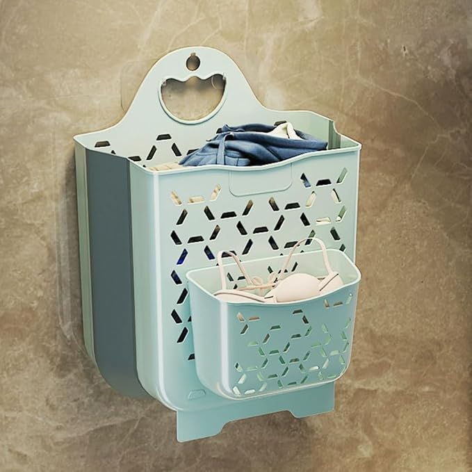 2PCS Hanging Laundry Baskets - Image 2