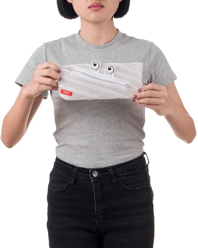 ZIPIT Monster Clear Pencil Case - Image 4