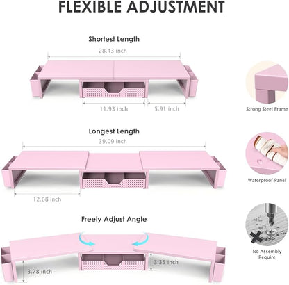 OPNICE Pink Desk Organizers and Accessories - Image 3
