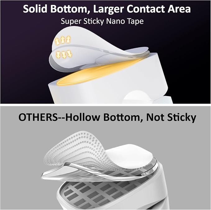 Rotatable Cord Organizer, Enhanced Spring Cable Clips, Strong Adhesive Cable - Image 4