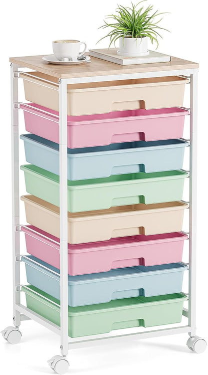 Rolling Storage Cart, Rainbow Cart by TOOLF
