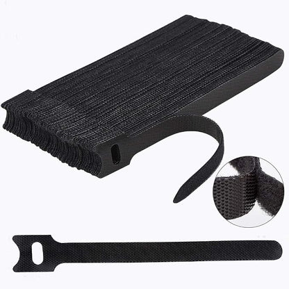 60 PCS 6 Inches Reusable Cable Ties, Adjustable Cord Straps Wire Organizer Cord by Nettbe