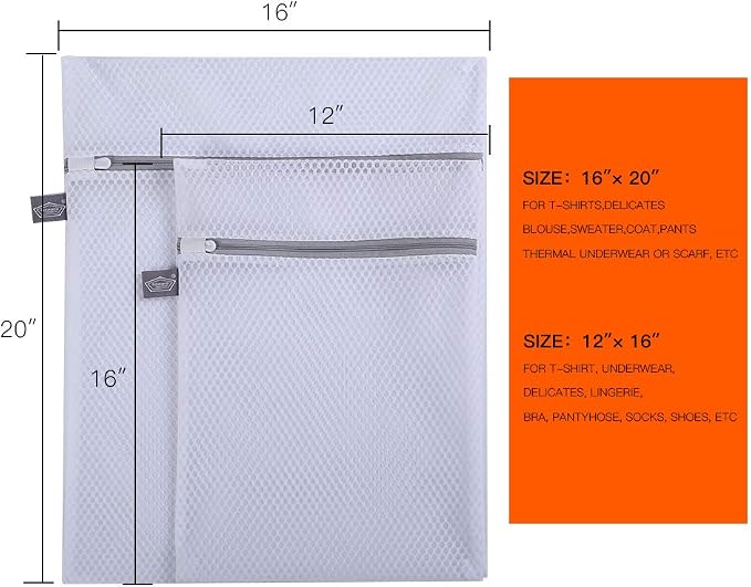Kimmama Laundry Mesh Wash Bags, Garment Bag - Image 4