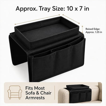 Dependable Industries inc. Essentials Sofa Armrest Organizer - Image 4