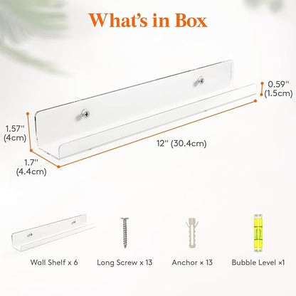 Lifewit Narrow Floating Shelves - Image 3