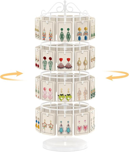 EsLuker.ly Earring Holder Organizer Rotating Display Tree Stand, Adjustable by EsLukerly