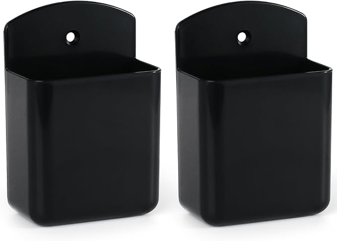 2 Pcs Remote Control Holder Wall Mount, TV Controller Holder, Self Adhesive by BuyNow