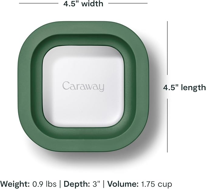 Caraway Mini Square Food Storage Container - Image 3