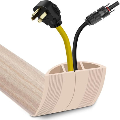 Floor Cord Cover 3.3FT Cord Covers by JAHOMFAI