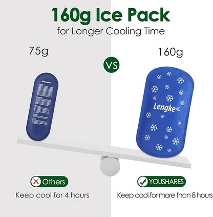 YOUSHARES Ice Pakcs for Insulin Cooler Travel Case - Image 2