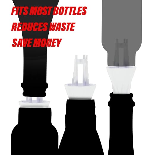 Every Drop 3 Pack Universal Bottle Emptying Kit Transfer Connector - Image 3