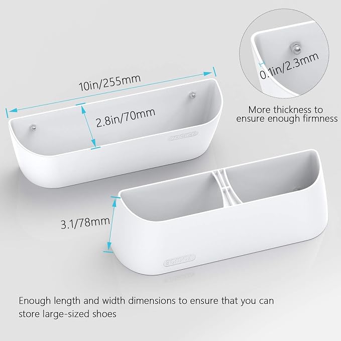Wall Mounted Shoes Rack 6Pack - Image 3