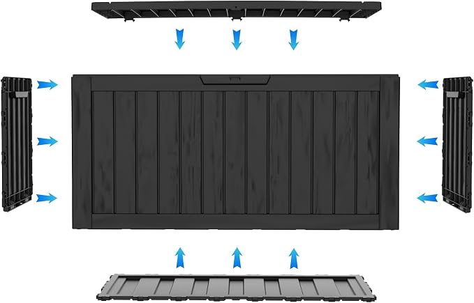 90 Gallon Waterproof Outside Storage Box - Image 8
