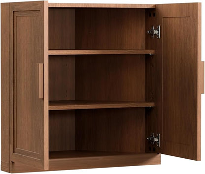 Casaphoria Farmhouse Corner Cabinet, Wooden Corner Storage Cabinet - Image 8