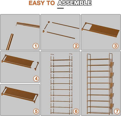 LUKYTOWER Tall Shoe Rack - Image 7