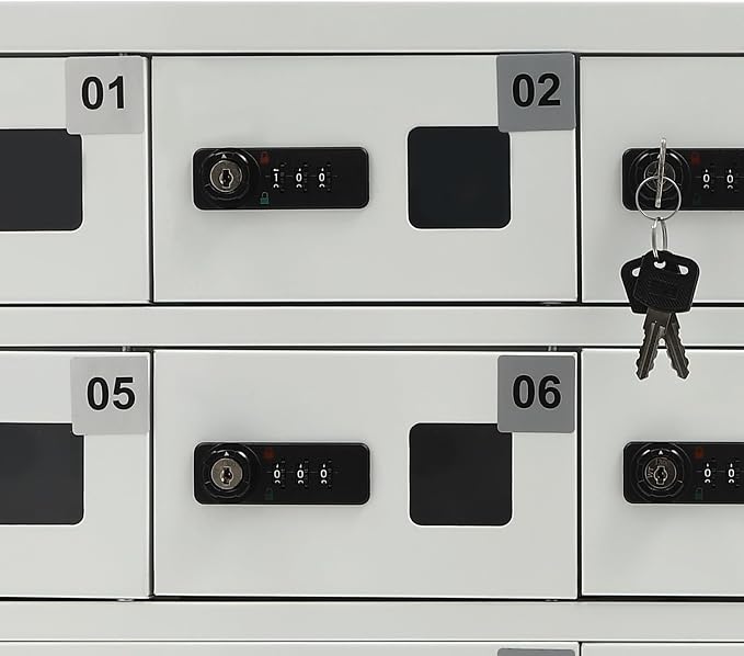 10 Slot Cellphone Charging Station Cell Phone Locker - Image 9