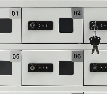 10 Slot Cellphone Charging Station Cell Phone Locker - Image 9