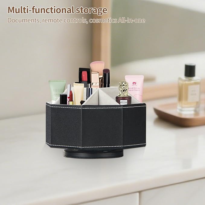 Remote Control Holder, Swivel 9 Rooms Desk Organizer and Decorations - Image 7