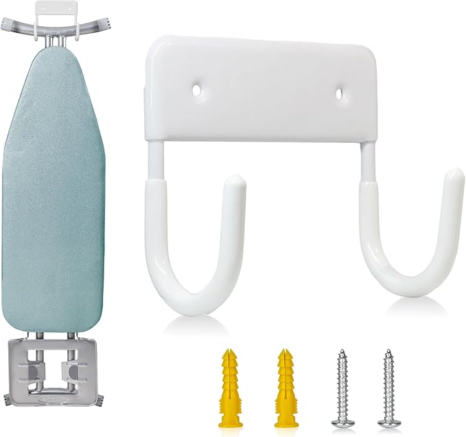 BiJun Ironing Board Holder Wall Mount, Ironing Board Hanger by BiJun