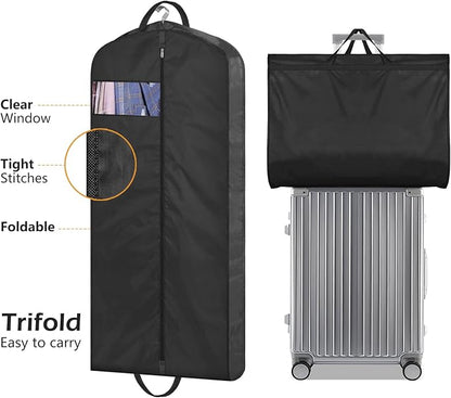 MISSLO 43" Mens Garment Bags for Travel Waterproof Suit Bags for Closet Storage - Image 7