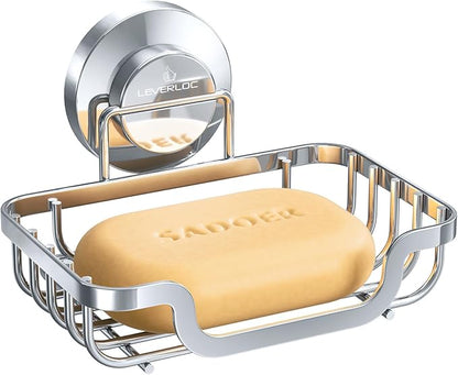 LEVERLOC Soap Dish, Soap Bar Holder by LEVERLOC