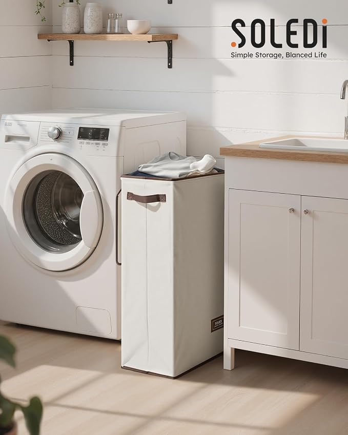 SOLEDI Slim Laundry Hamper - Image 2