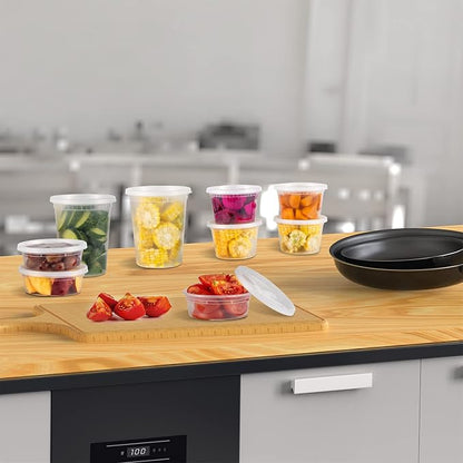 TashiBox [8oz-40 Sets Plastic Containers - Image 6