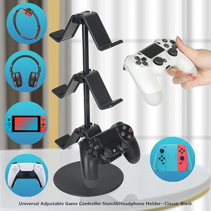 Controller Stand 3 Tier, Headphone Holder, Xbox PS4 PS5 Nintendo Switch - Image 4