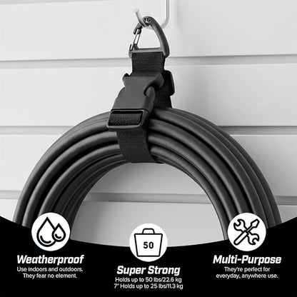 8-Pack Heavy Duty Extension Cord Organizer - Image 2