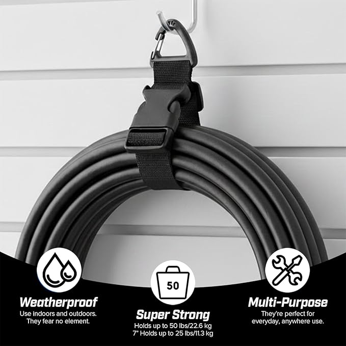 32-Pack Heavy Duty Extension Cord Organizer - Image 2