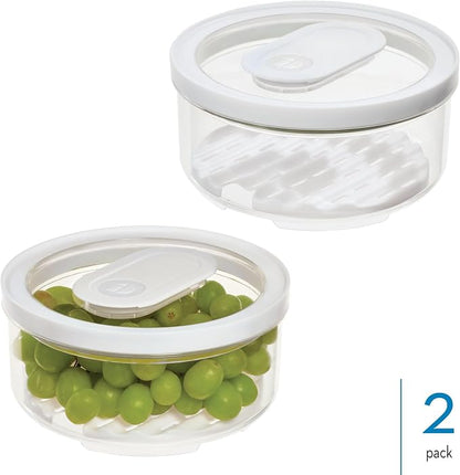 iDesign Small Round Fridge Produce Bin - Image 2