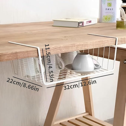 Under Shelf Storage Basket, Pantry Organizers and Laundry Room Organization - Image 2