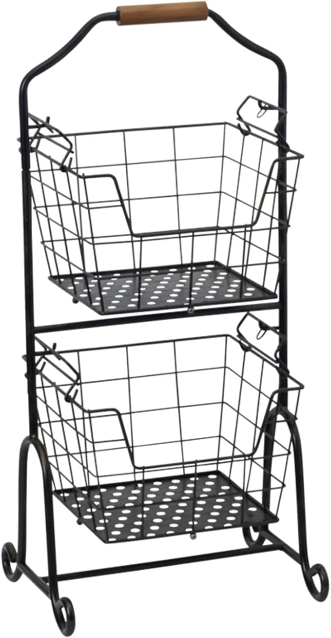 Mikasa Gourmet Basics Ferme 4-Tier Market Basket - Image 7