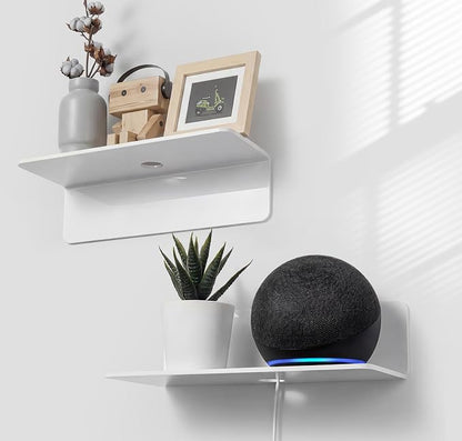 OAPRIRE White Floating Shelves Wall Mounted Set of 2 by OAPRIRE