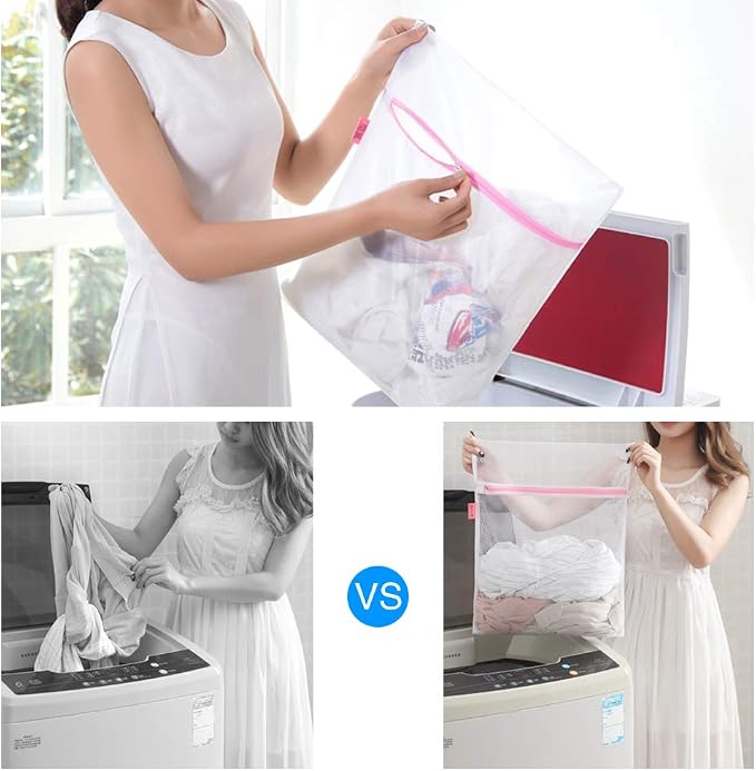 GOGOODA Mesh Laundry Bags for Delicates Durable Protective Wash Bags | Travel - Image 7